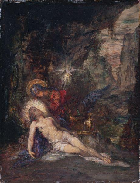 Gustave Moreau Pieta oil painting image